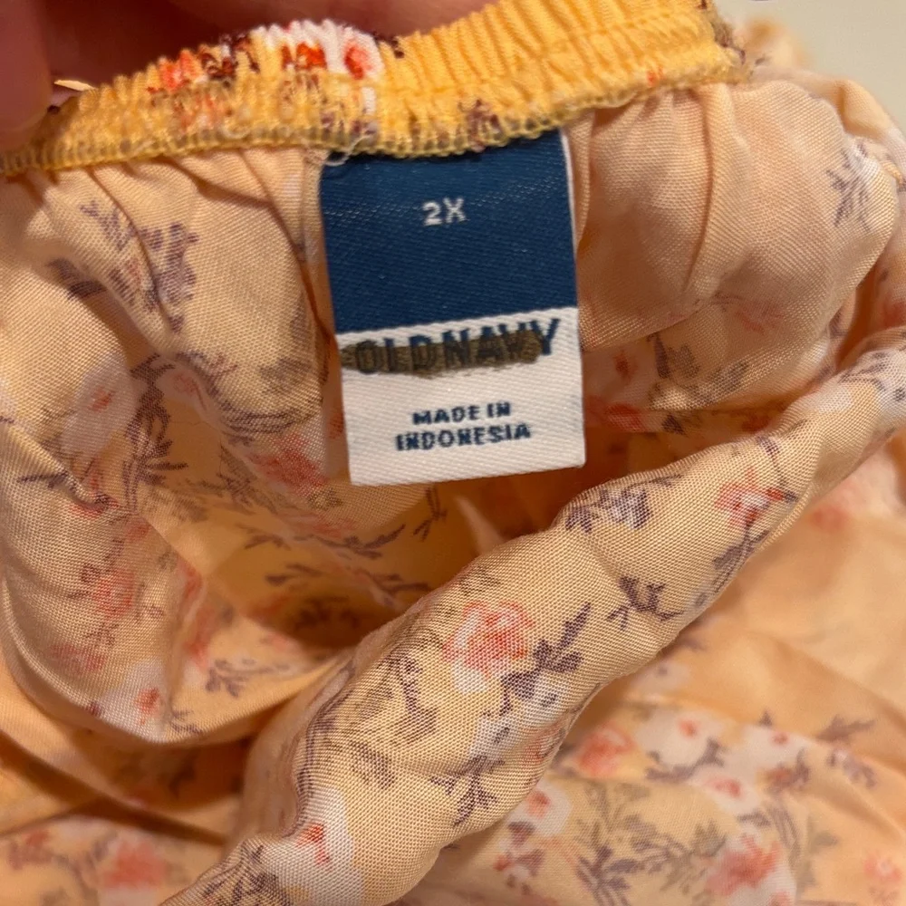 Old Navy Sleeveless Tiered Floral Swing Dress - Picture 8 of 10